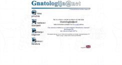 Desktop Screenshot of gnato.sfzg.hr